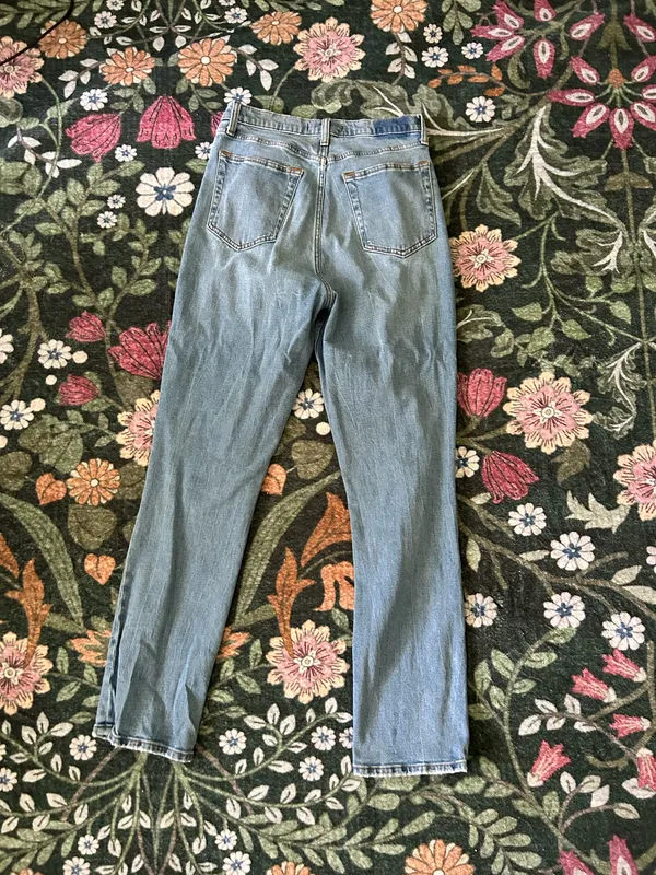 Abercrombie ultra high rise straight jeans 29 - Image 7
