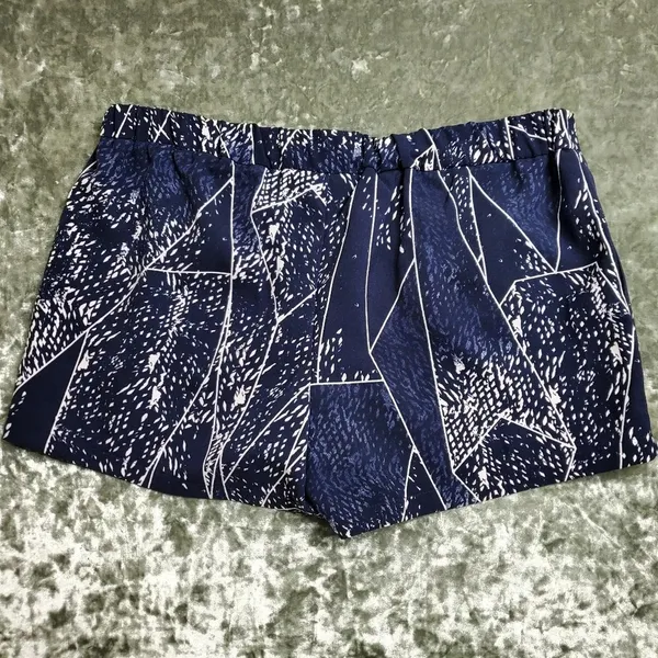 Mossimo Flowy Abstract Pattern‎ Shorts Blue Size L - Image 8