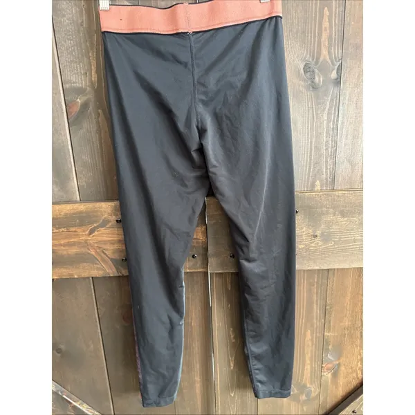 Nike Pro Women Dri-Fit Training Mid Rise‎ Rose Gold Leggings Size M - Image 3