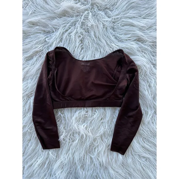 Skims Barely There Shapewear Arm Shaper Cocoa Size XXS - Image 2