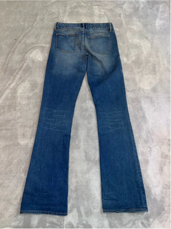 Women's Gap 1969 Perfect Boot Cut Jeans Blue Size 28XL - Image 6