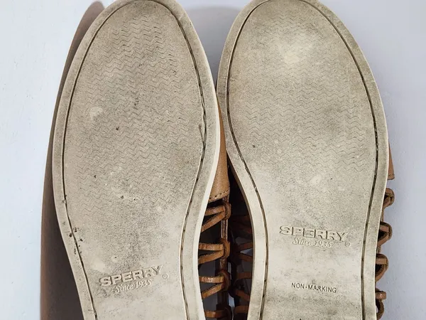 Sperry Brown Leather Top-Sider Slip-On Shoes Size 9.5 - Image 13