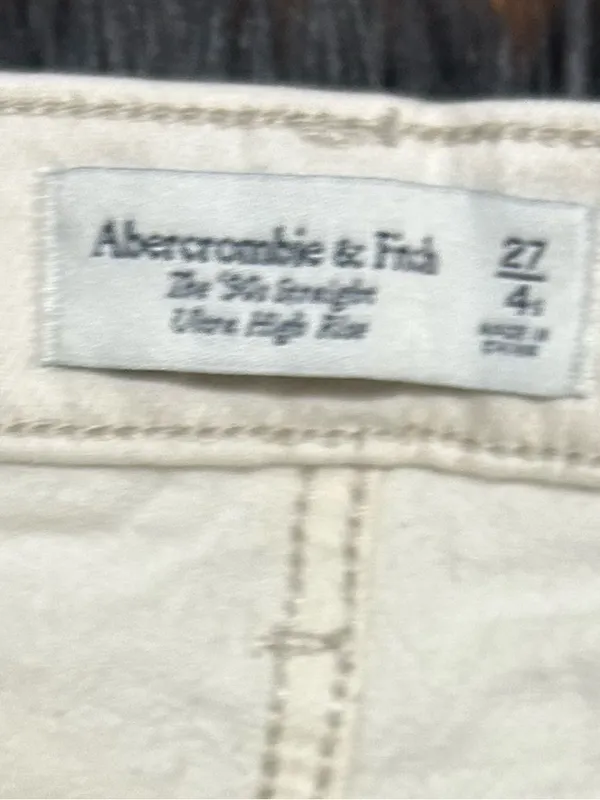 Abercrombie & Fitch The 90’s Straight Ultra High-Rise Jeans Size 27/4 - Image 6