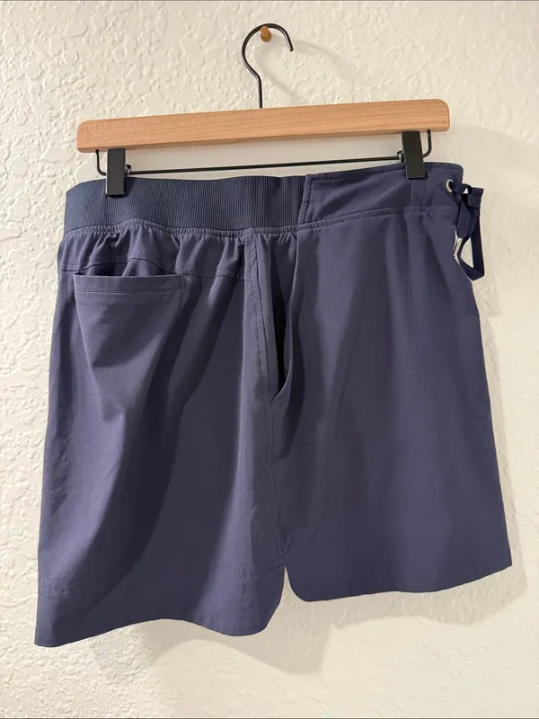 ATHLETA Navy Blue Athletic Skort w Mesh Shorts Size 6 - Image 9