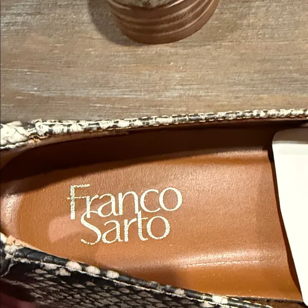 Franco Sarto Snake Print Loafers Women’s Size 5.5‎ New In Box - Image 7