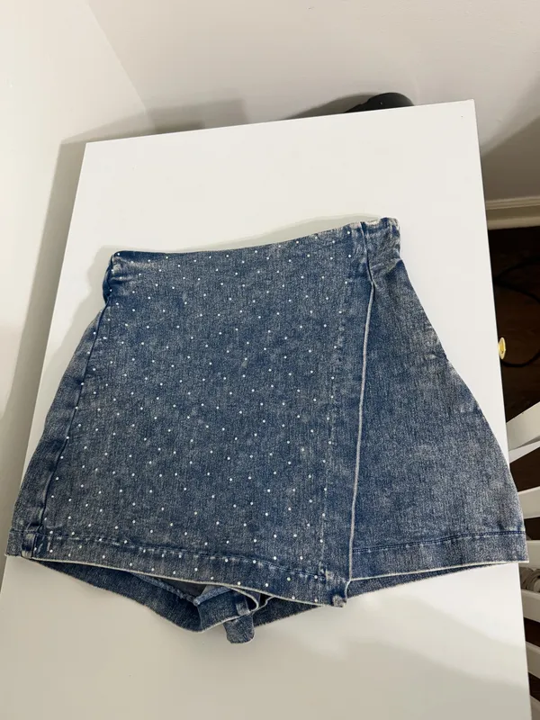 Flying Tomato Skort Denim size small - Image 7