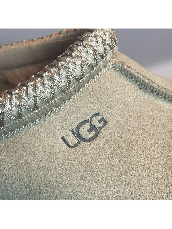 UGG Tazz Platform in Sand color. Scandi-Chic Neutral Slip-On / Mule Gen-Z Sz 8 - Image 12