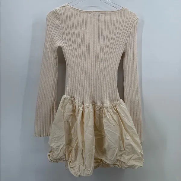 Anthropologie‎ mon renn Elemental Knit Combo Mini Dress size medium - Image 5