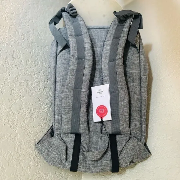 Herschel Supply Co. "Retreat' Little America Backpack,‎ Gray/Black NWT - Image 11