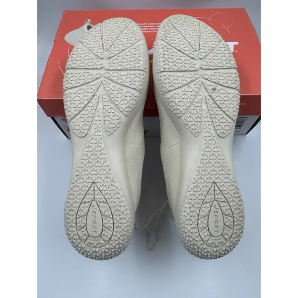 Jsport Womens Shoes Beige Mary Jane Memory Foam Contoured Arch Lightweight 8.5 - Image 15