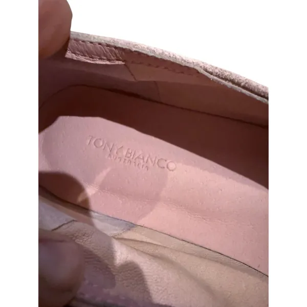 NWT Tony Bianco Blossom Square Toe Suede Bianca Flats Women's Sz. 7 - Image 9