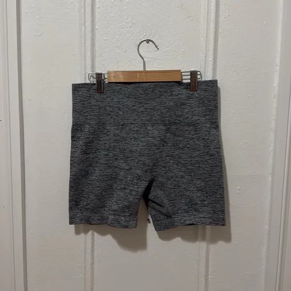 Gray Gym Shorts Size L - Image 2