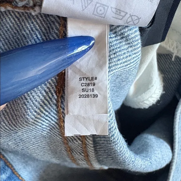 Madewell The Perfect Summer Jeans Blue Size 32 - Image 7