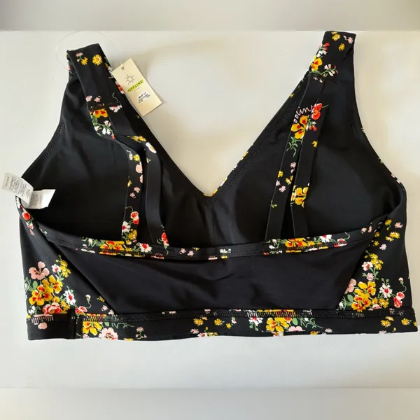 Aerie OFFLINE BY - NWT floral sports bra - Image 3