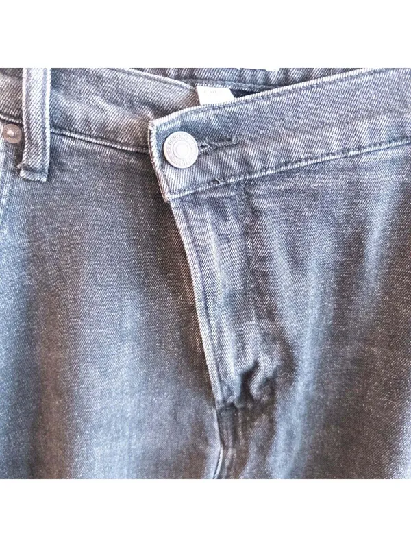 Abercrombie & Fitch 90s Ultra High Rise Black Jeans Women 32 - Image 4