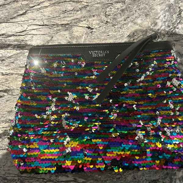 Victoria's Secret Sequin Clutch - Image 9