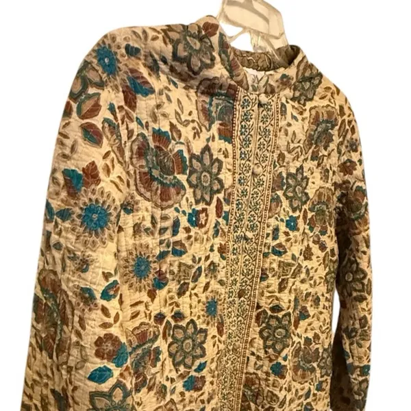 Vintage BFA Classics‎ Quilted Reversible Jacket Size M - Image 4