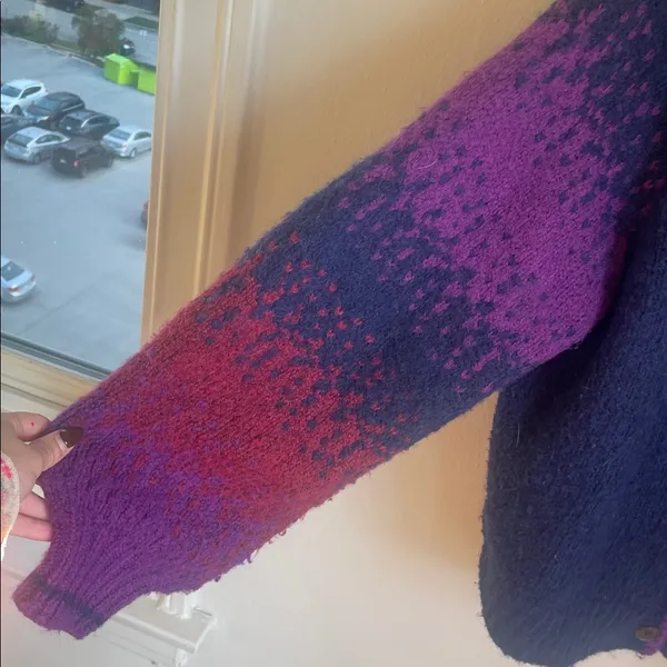 Torrid Chunky Ombre Wool Cardigan Sweater - Image 4