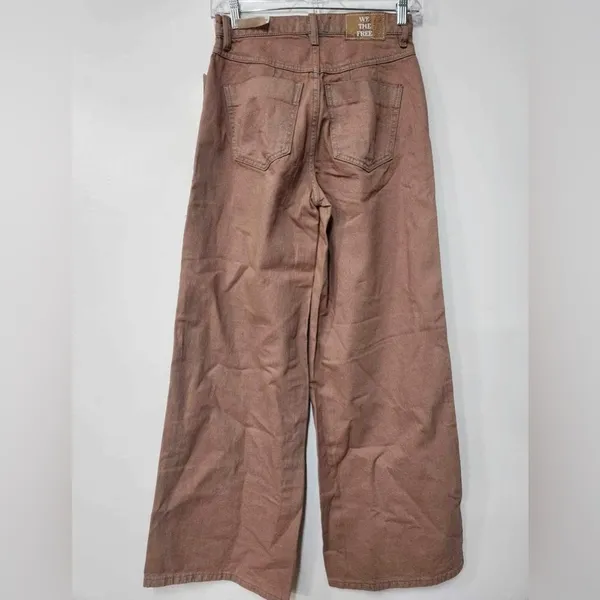 Free People We The Free CRVY Gia Wide-Leg Jeans Size 28. B19 - Image 3