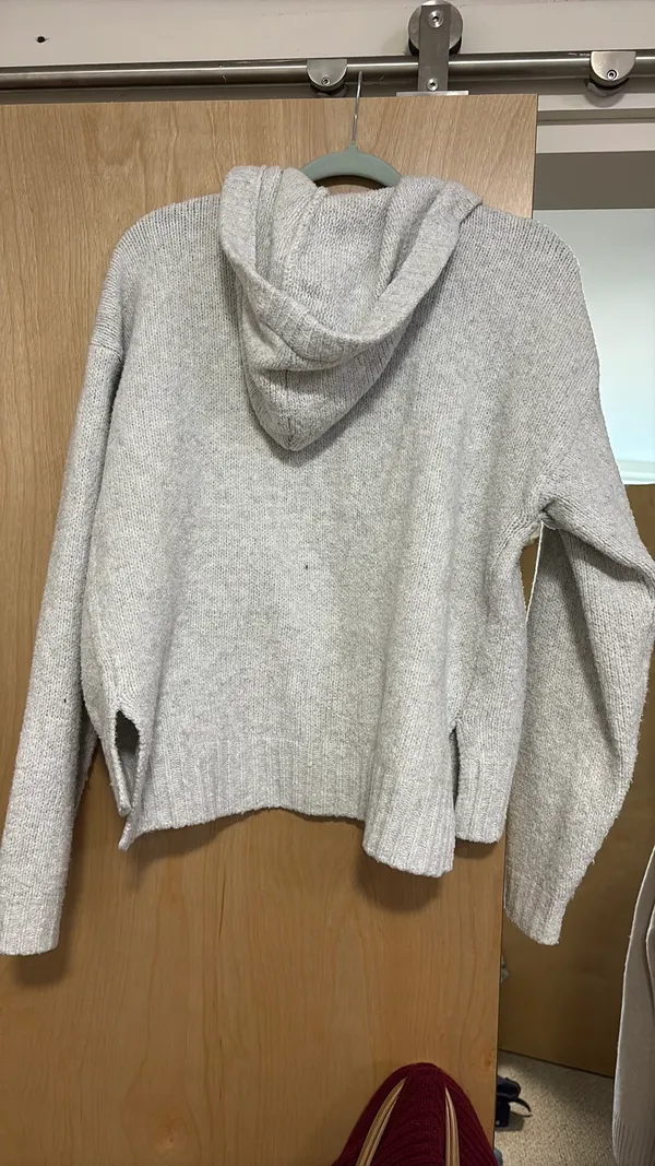 TJ Maxx knit zip up hoodie - Image 3