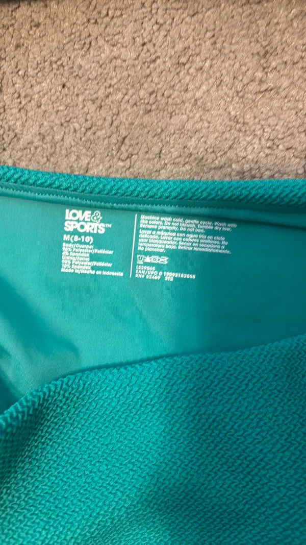 Green Swimsuit Size M - Image 2