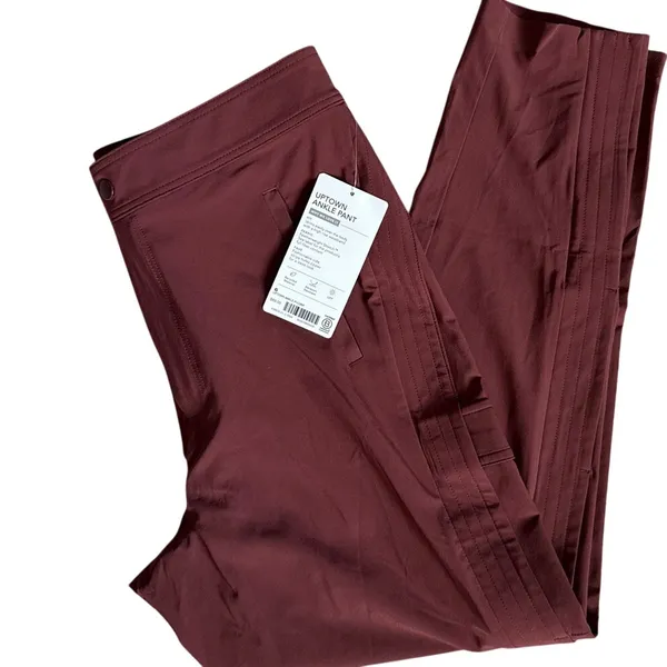 Athleta Uptown Ankle Pant Cognac Brown Size 6 - Image 7