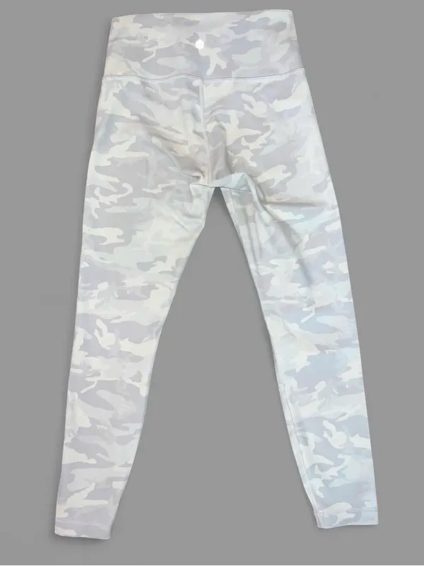Lululemon Wunder Under HR Tight 25" *Jacquard White Camo Size 8 - Image 2