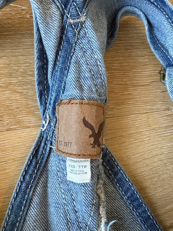 American Eagle Denim Overalls - Image 4
