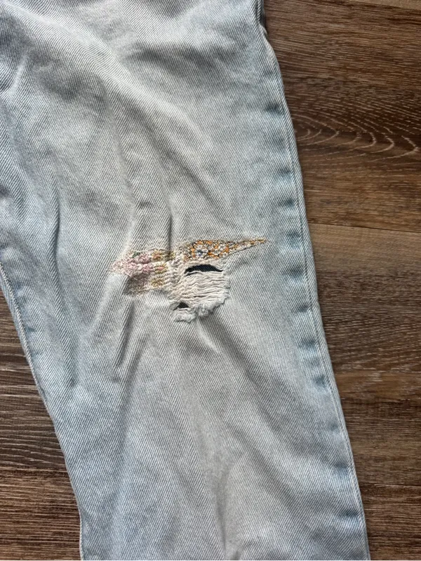 Levi Strauss Light Wash Straight Jeans 501 150th W28 L30 - Image 6