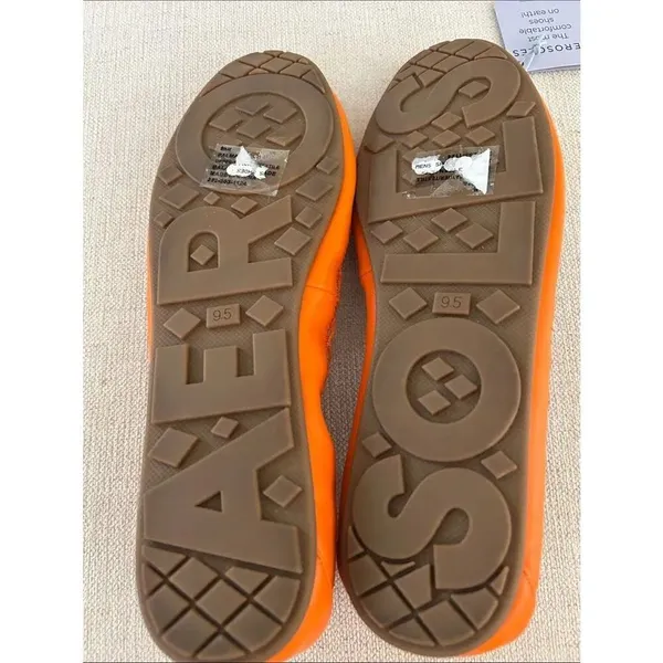 Aerosoles Women's Palma, Mesh Orange, Size 9.5, NWT No box - Image 7