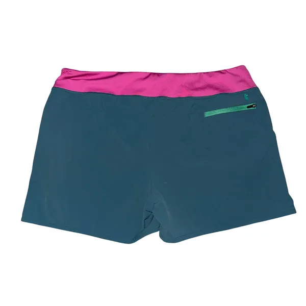 Cotopaxi Active Shorts Womens XL Teal Pink Excellent Trail Running Hiking - Image 3