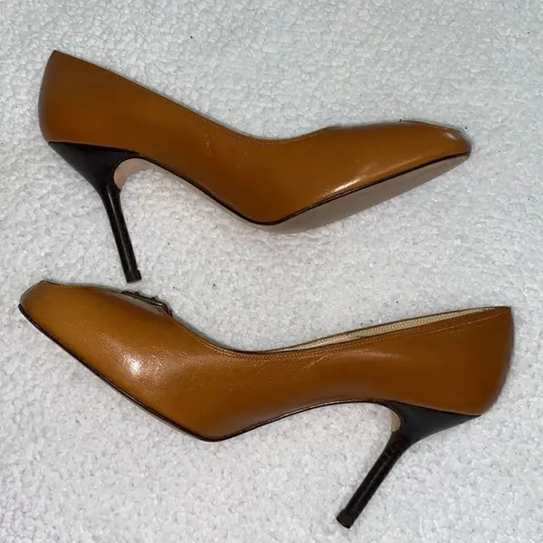 Hype Women’s Pumps(Size 10) Tan - Image 6