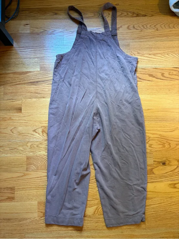 Out From Under Jamie Square Neck Jumpsuit in brown size large - Image 5