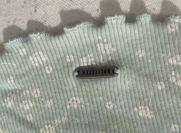 Hollister Floral Baby Tee - Image 2