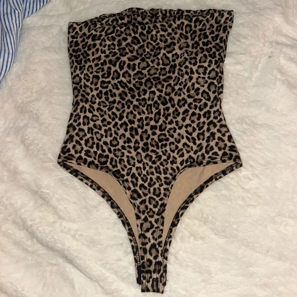 Cheetah print bodysuit Brown - Image 2
