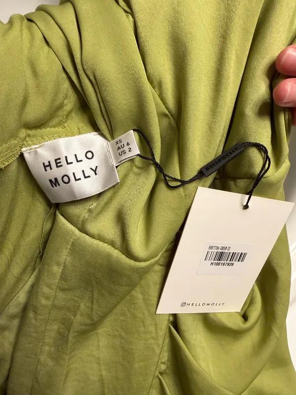 Green Hello Molly Mini Dress - Image 3