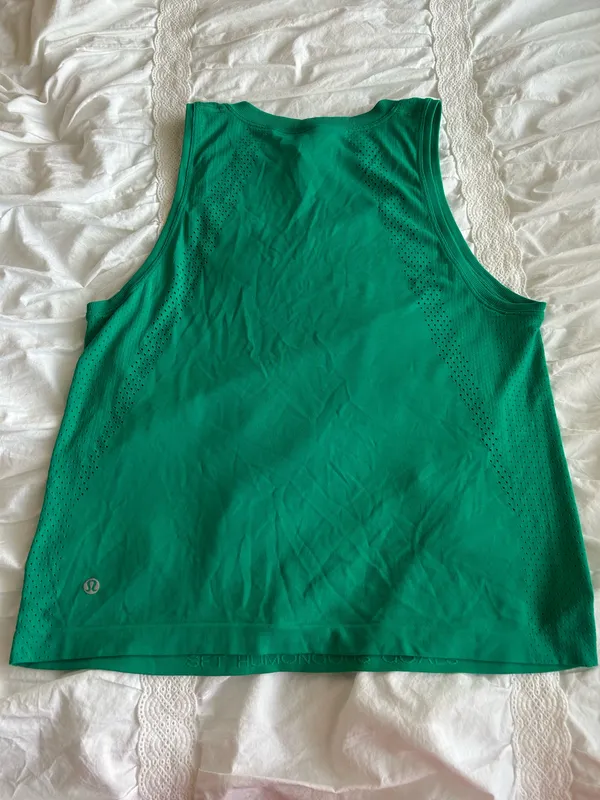 Lululemon green tank top - Image 2