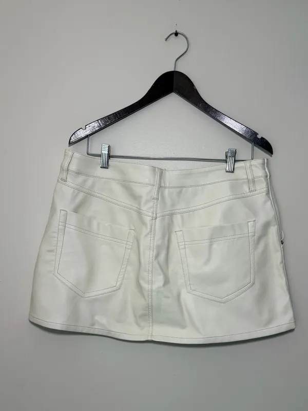 Free People We the Free Wynne Faux Leather Skirt Size 31 - Image 6