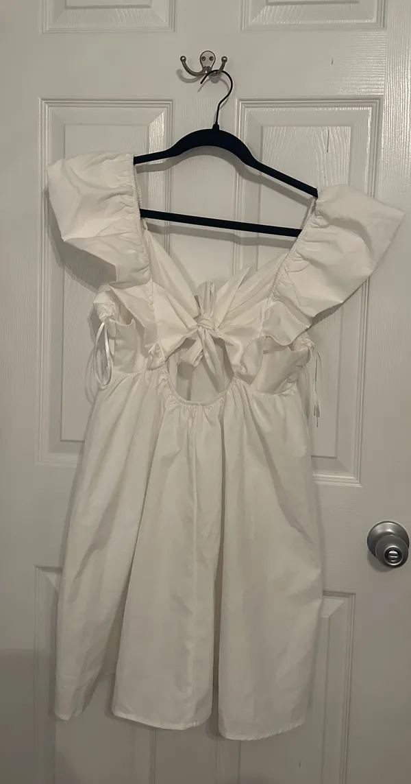 White mini dress - Image 2