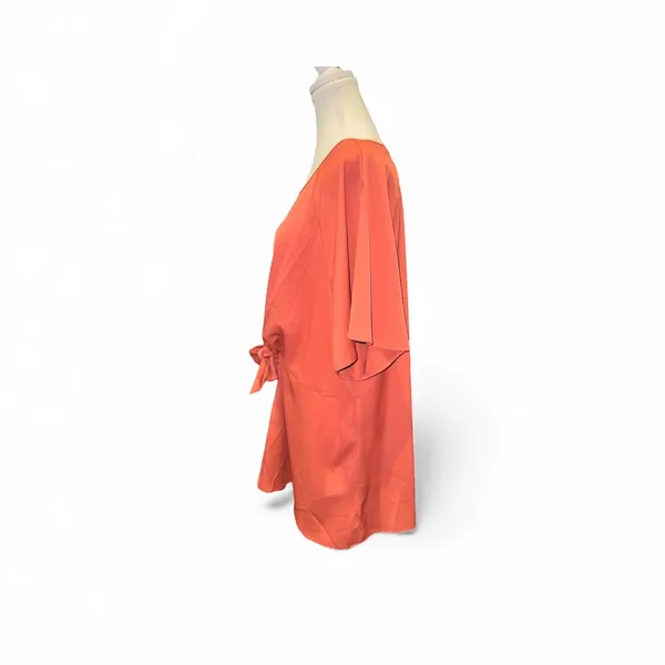 Tie front kimono sleeve blouse - Image 3