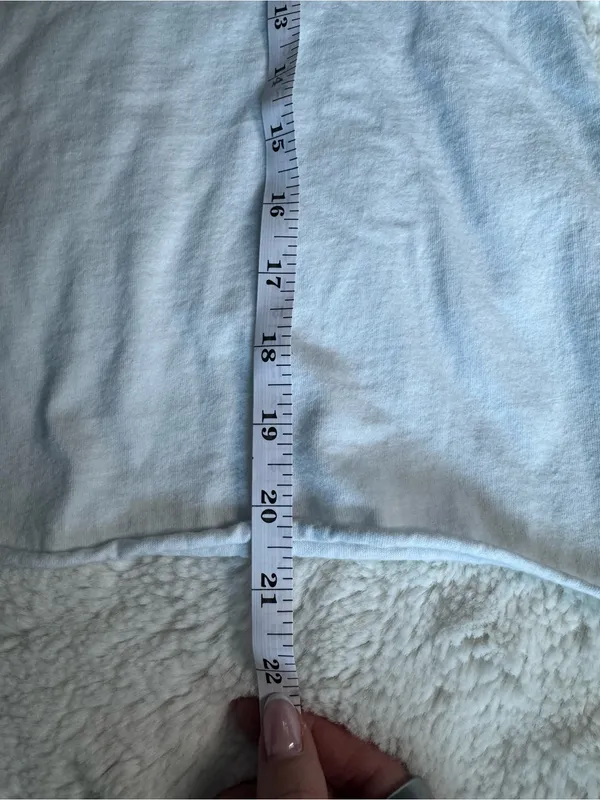 ZARA White Graphic Long Sleeve Shirt Size M - Image 6