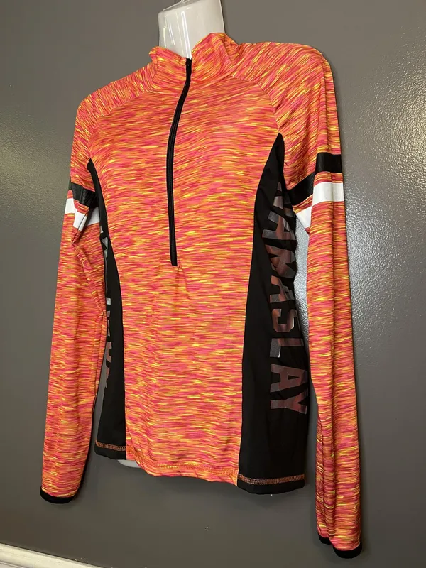 90 Degree by Reflex Pullover Womens Small Space Dye Quarter Zip Namaslay Running - Image 3