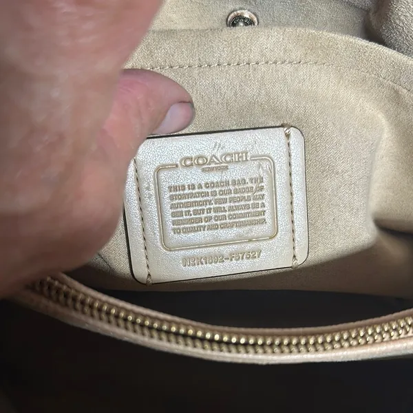 Coach Margot Carryall in Crossgrain Leather F57527 MSRP 395 - Image 10