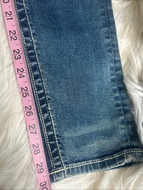 Miss Me Jeans Women's Size 30 Hailey Skinny Jeans Embellished Embroidered Bling - Image 15