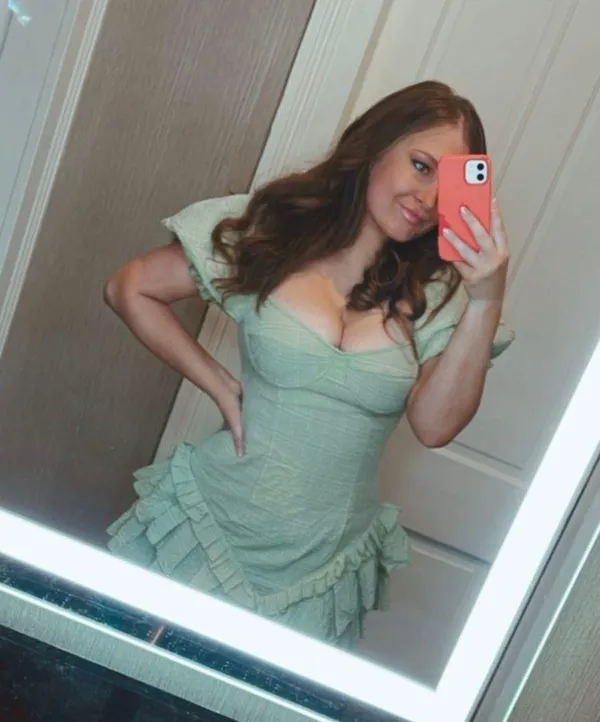 PrettyLittleThing Puff Sleeve Ruffle Dress - Image 2