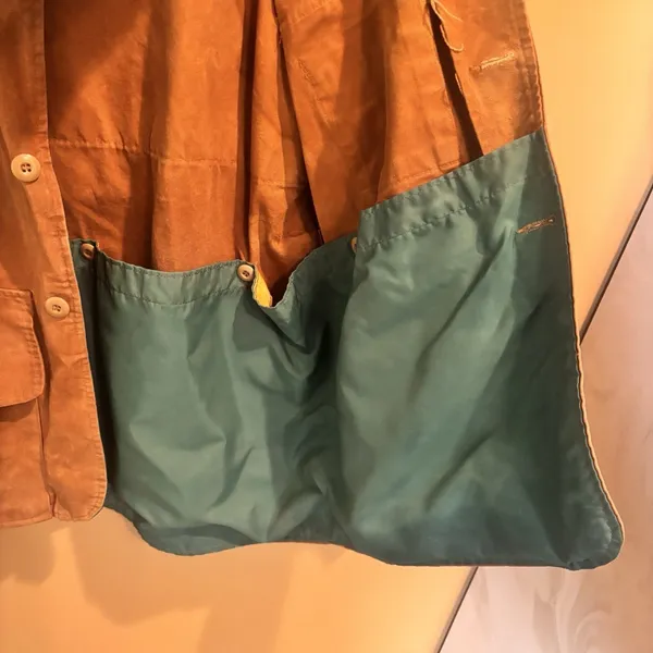 SafTBak Vintage Hunting Jacket Canvas Shooting‎ Coat Distressed Workwear XL - Image 9