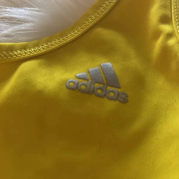 Adidas yellow racerback tank top - Image 7