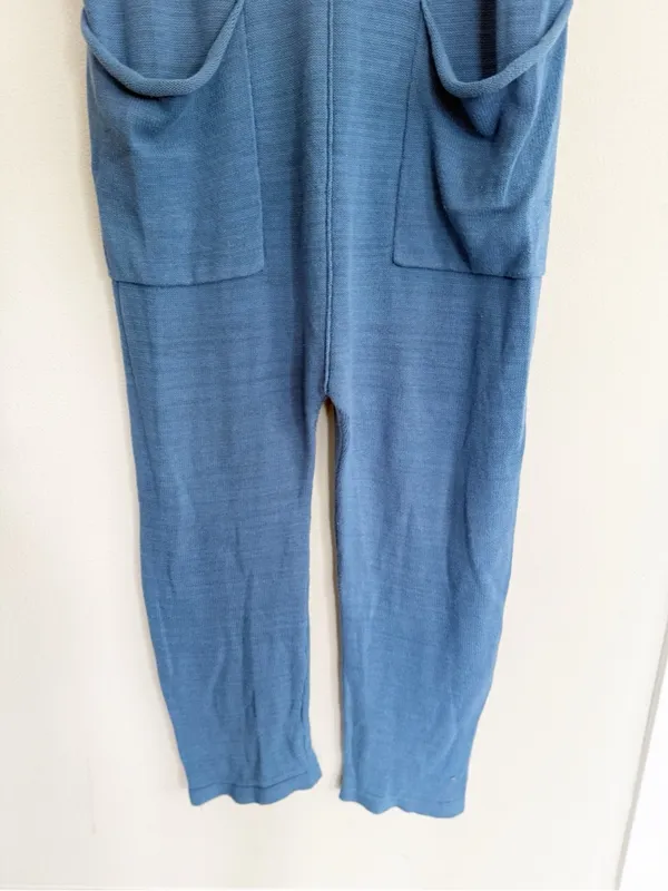 Free People Beach Blue Everson Sweater Jumper Size Small - Image 4