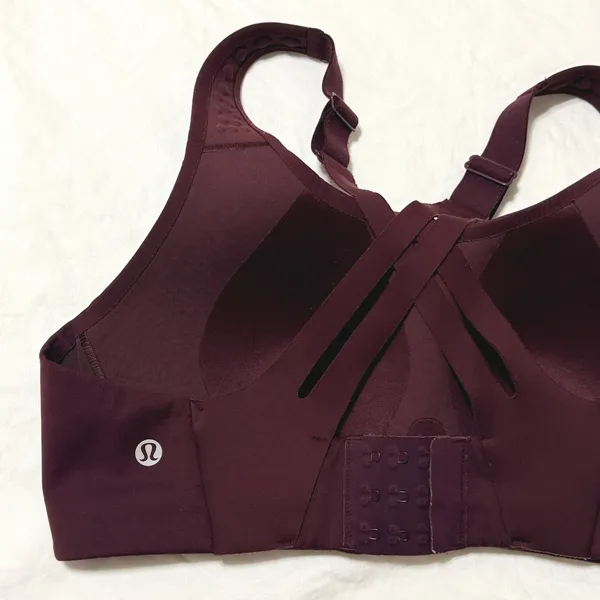 Lululemon AirSupport Bra High Support, 34C –DDD Cups in Cassis / Red Merlot - Image 5