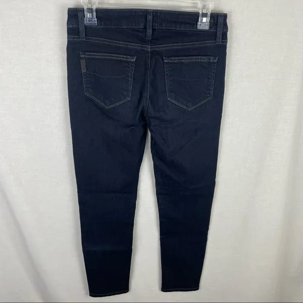 Paige Skyline Skinny Dark Wash Twilight Jeans - Image 3